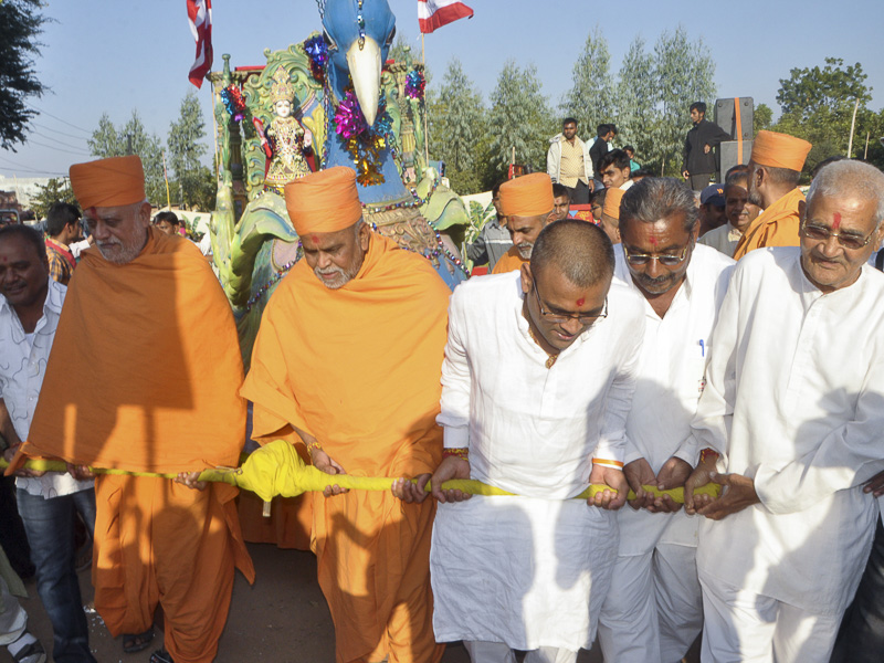 Murti-Pratishtha Mahotsav BAPS Shri Swaminarayan Mandir, Vasna