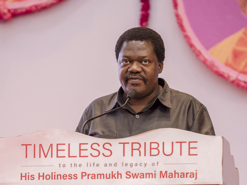 Tribute Assembly in Honor of HH Pramukh Swami Maharaj, Dar-es-Salaam