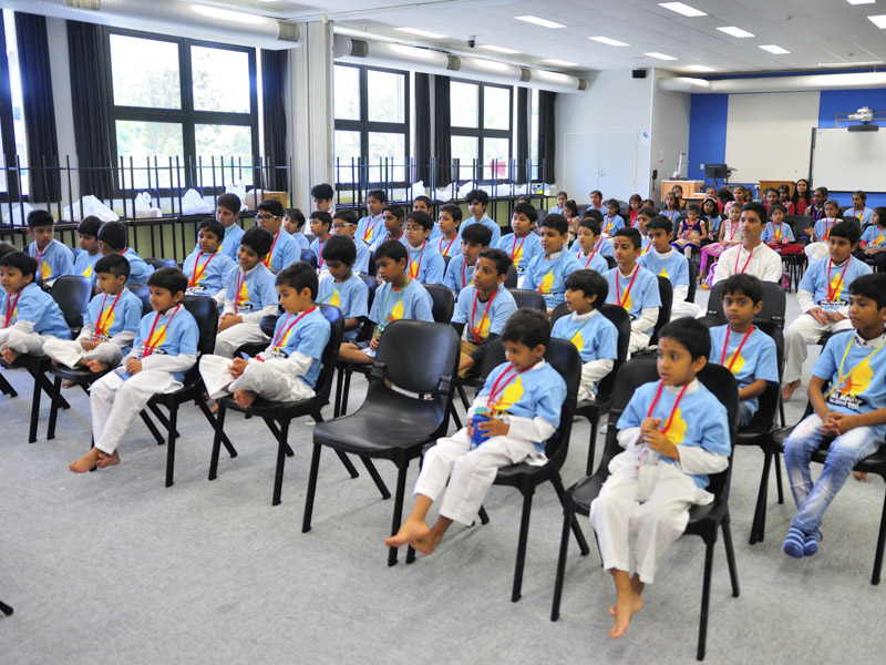 Children participate in bal-balika shibir