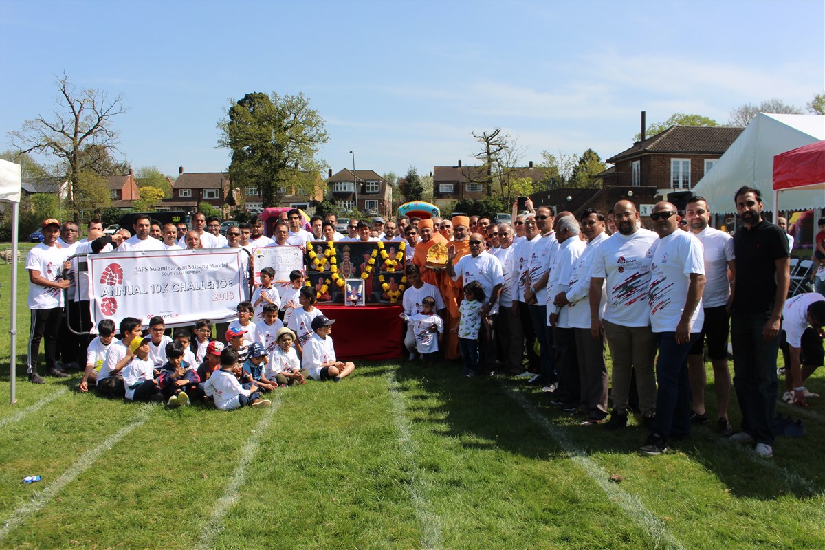 BAPS Annual 10K Challenge, South East London, UK
