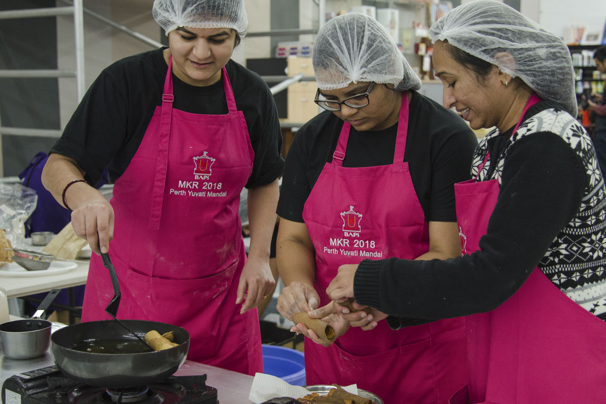 Cooking Competition for Yuvatis, Perth