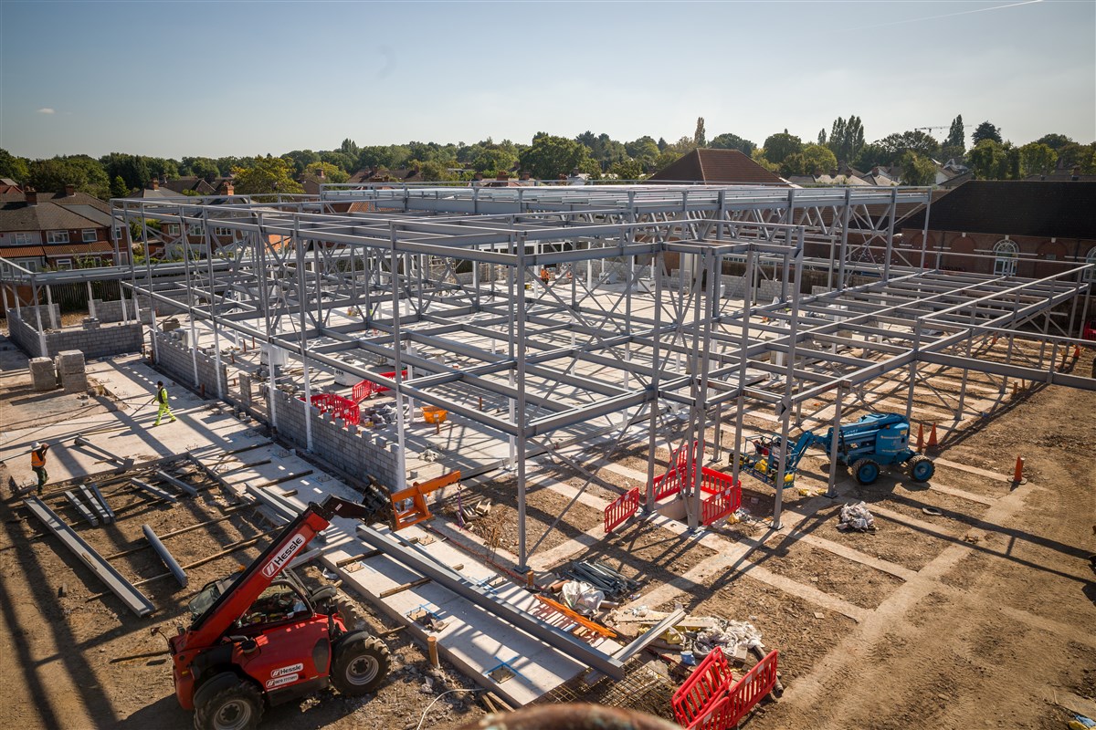 Construction work in progress - August 2019