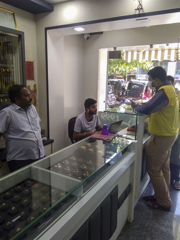 BAPS Community Services for Coronavirus Awareness, Silvassa