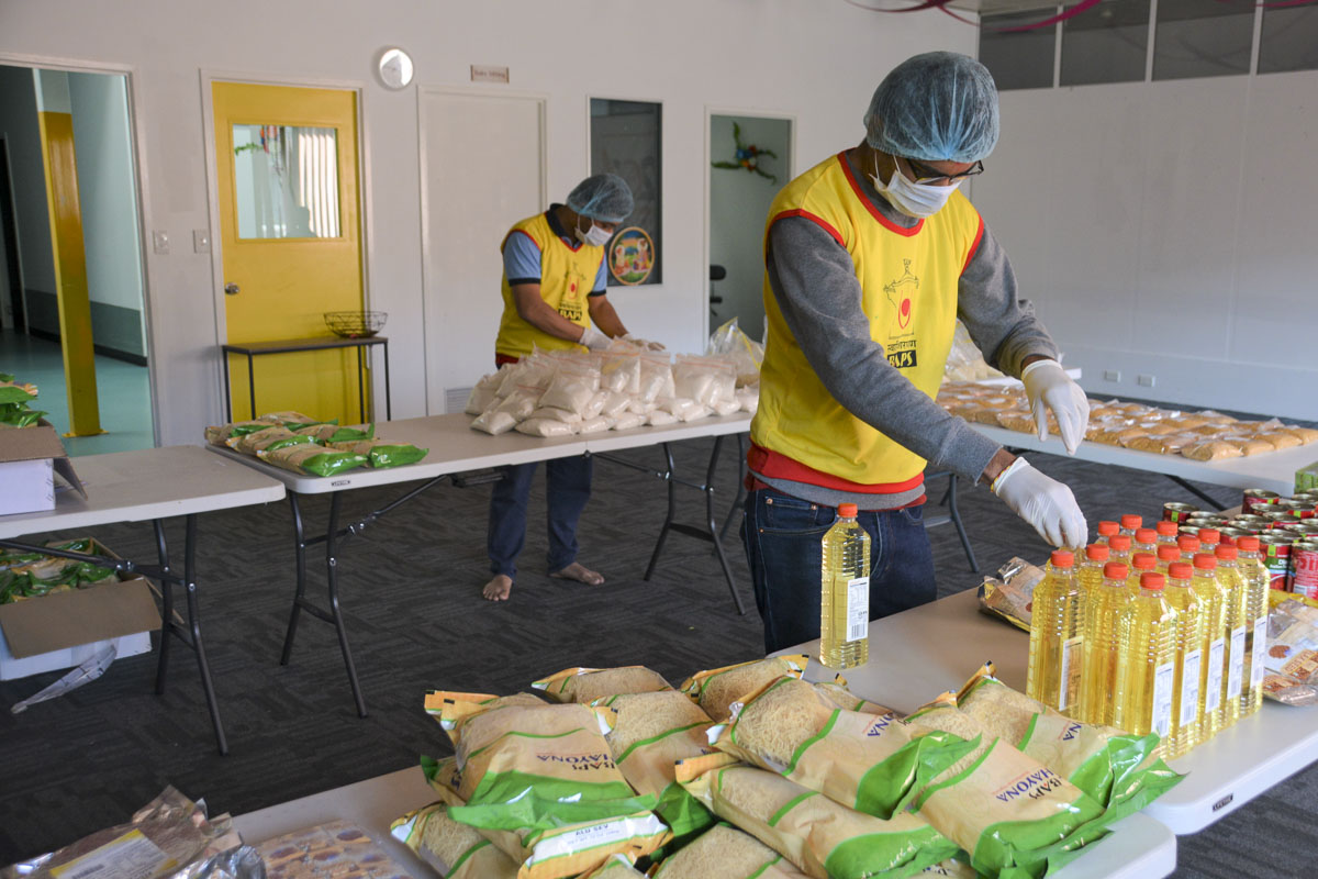 BAPS Provides Assistance During Coronavirus Pandemic, Hobart