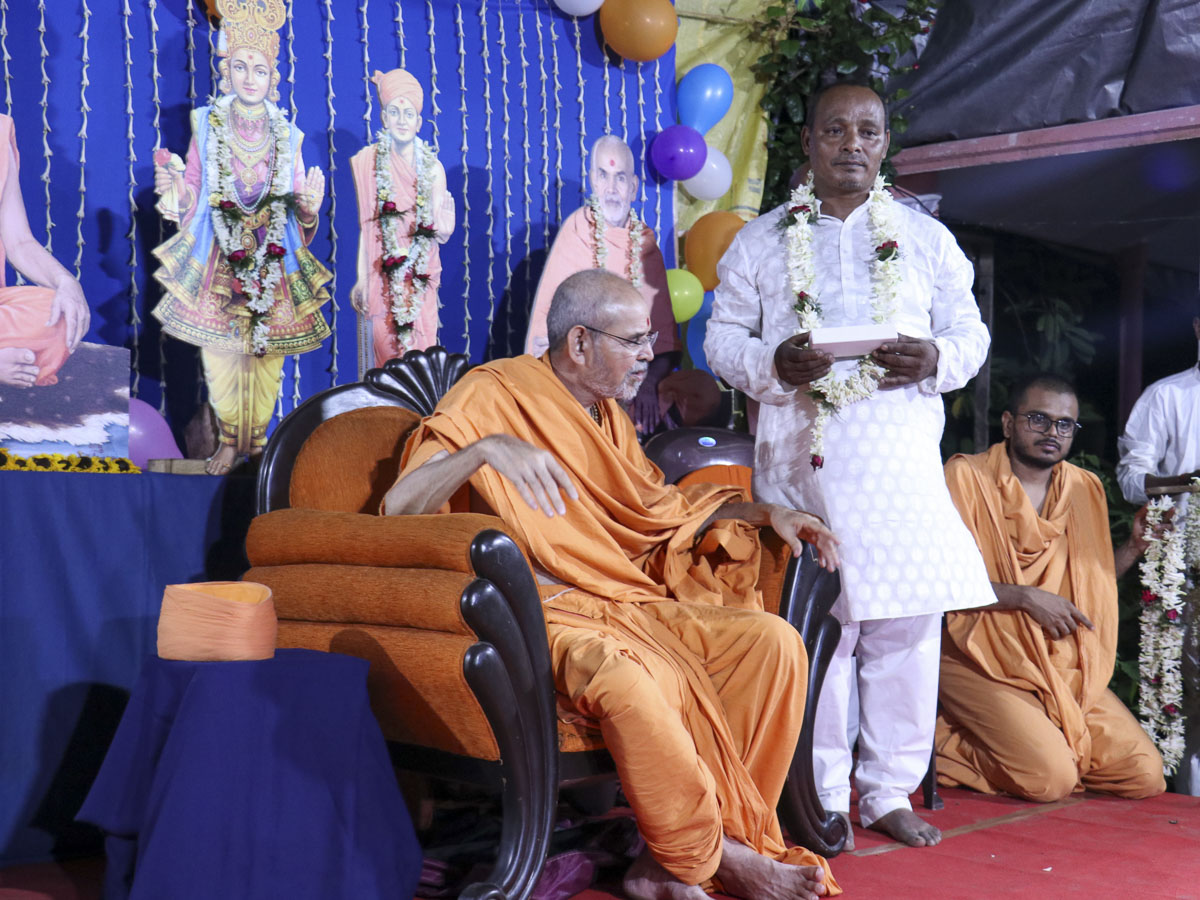 Special Pramukh Swami Maharaj Shatabdi Assemblies, Parvatipur