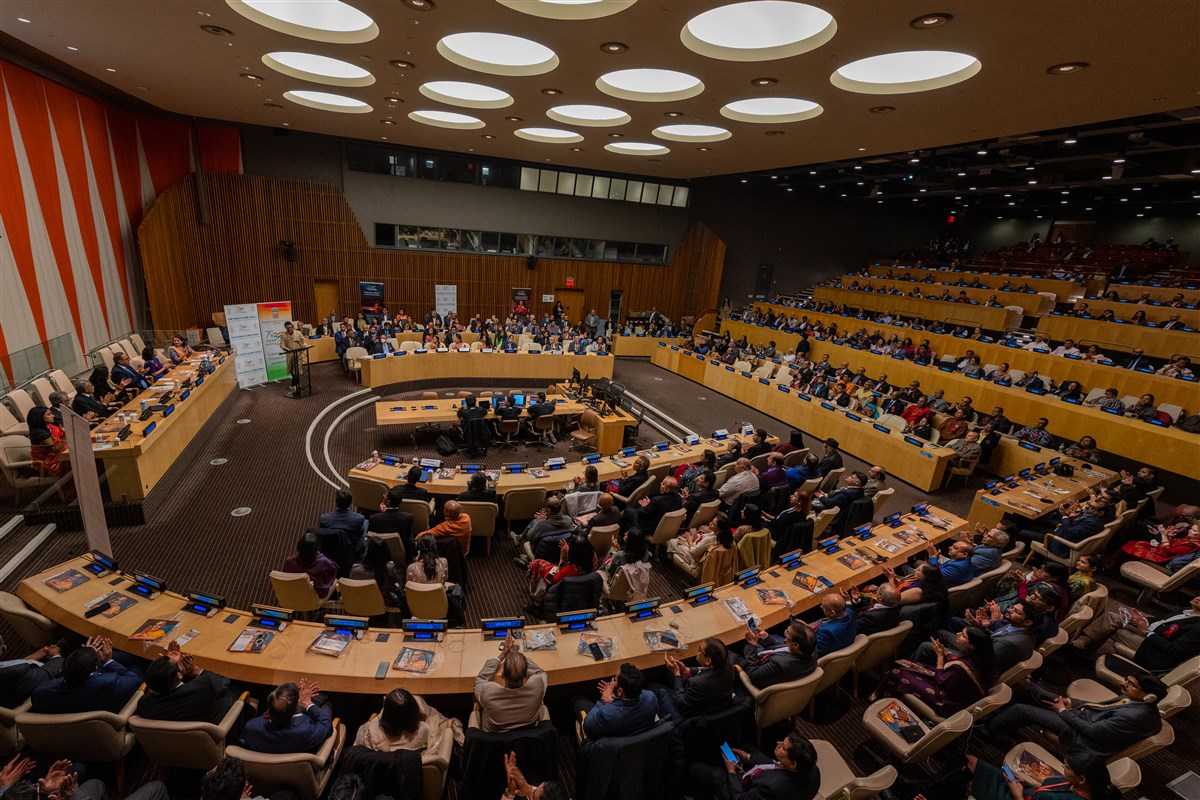 Pramukh Swami Maharaj Centennial Celebration at United Nations