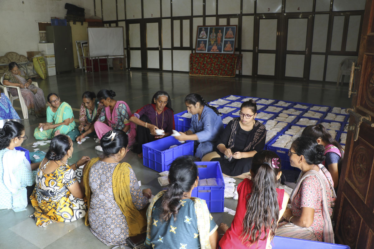 Cyclone Biparjoy BAPS Relief Work 2023, Bhuj