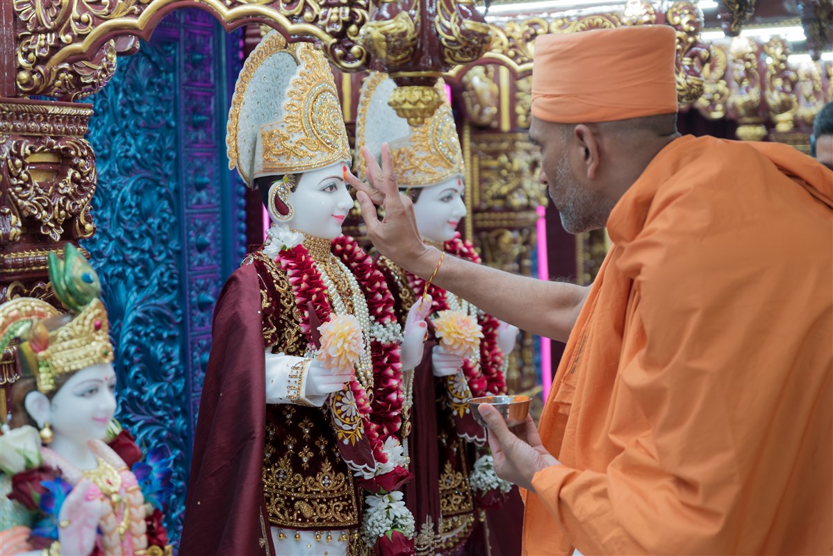 Inauguration of New BAPS Shri Swaminarayan Mandir, Townsville