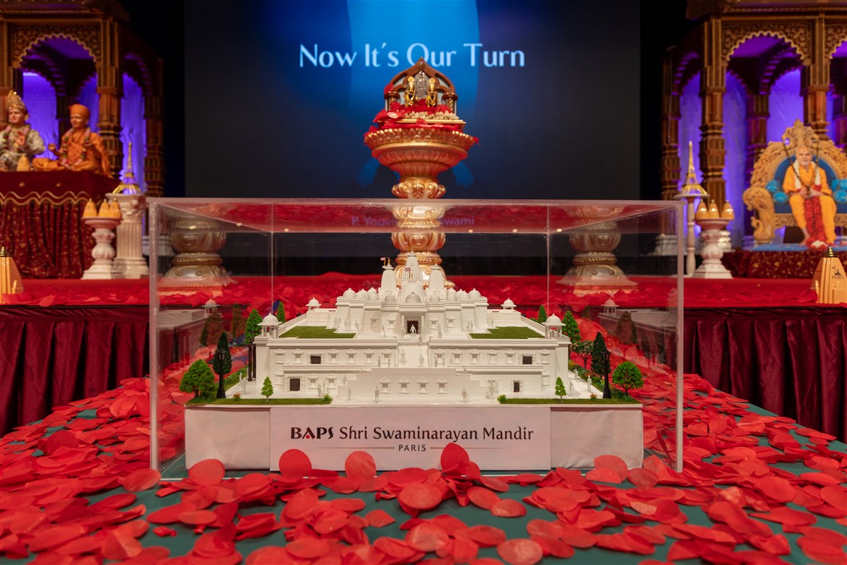 Paris Mandir Project Launch Assembly