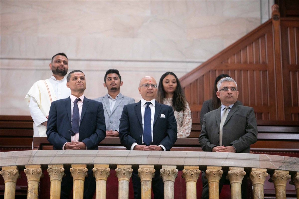 New York State Honors 50th Anniversary of First BAPS Mandir in North America