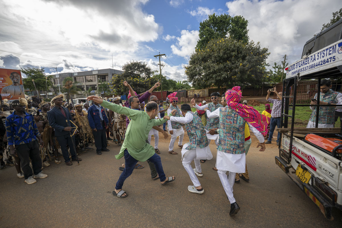 Devotees rejoice during the nagar yatra