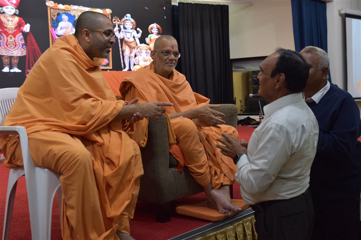 Satsang Vicharan By BAPS Swamis, Brisbane