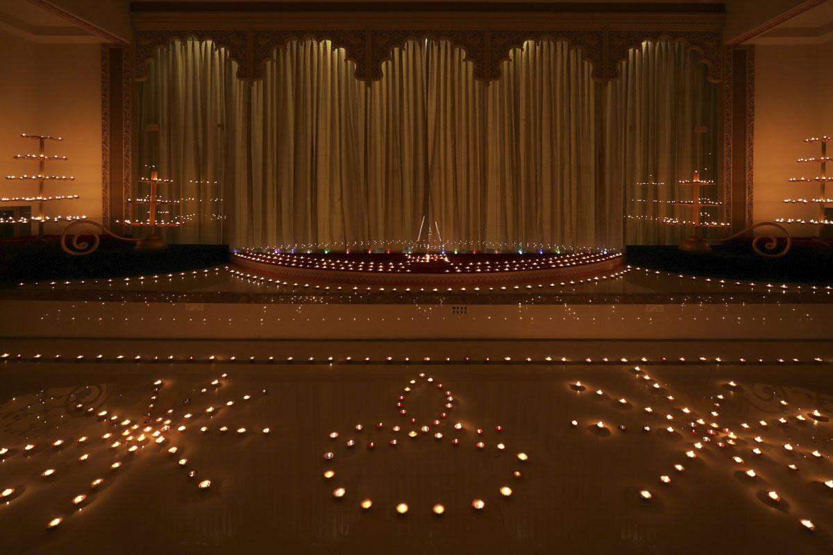 Diwali & Annakut Celebrations 2025 at BAPS Shri Swaminarayan Prarthana Mandir, Kanad, Surat
