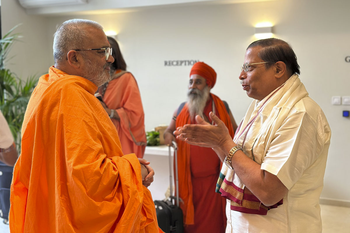The Swaminarayan Tradition Represented at Historic 'The Dharmic Renaissance and The Athens Declaration' Summit , Athens, Greece
