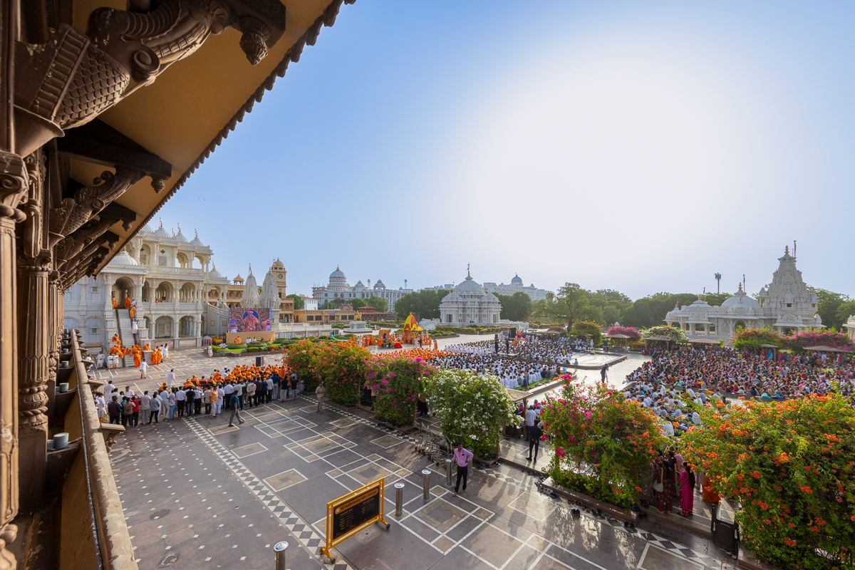 The Rathyatra celebration assembly