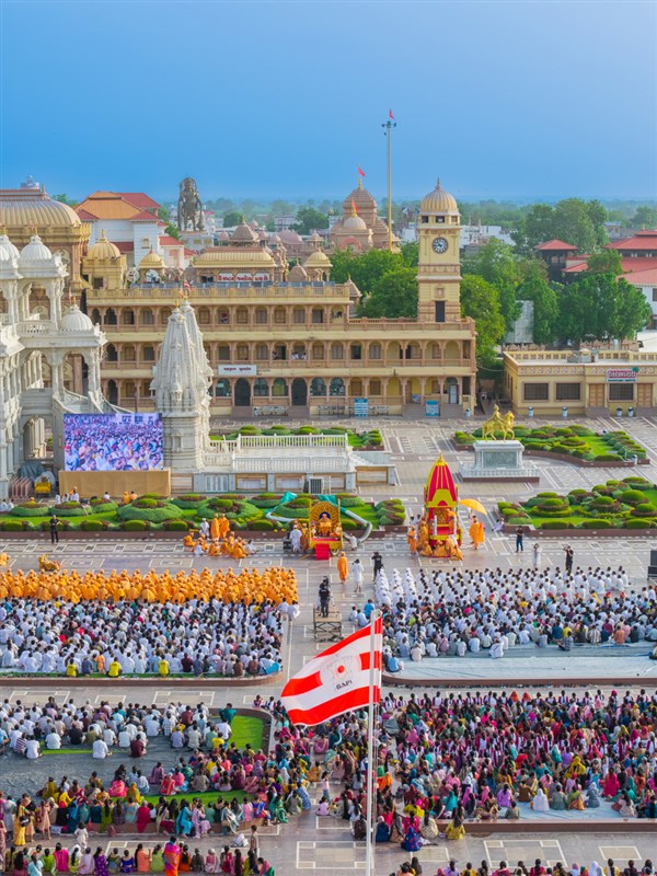 The Rathyatra celebration assembly