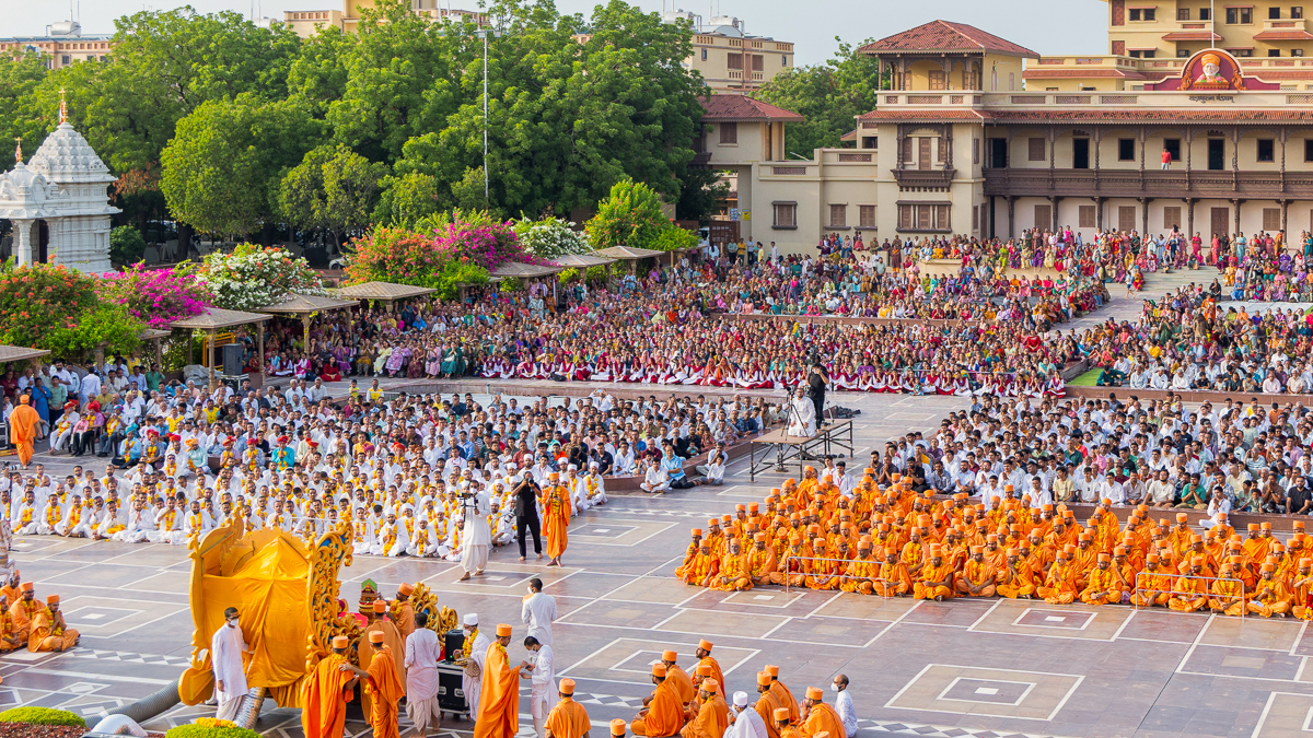 The Rathyatra celebration assembly