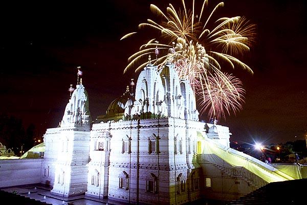 Annakut Celebration, Swaminarayan Mandir, London