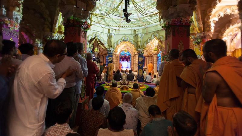 Mangla Arti and Mahapuja
