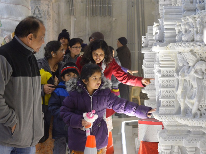 Akshardham Jagatipith Shila Pujan Ceremony, Robbinsville, NJ, USA