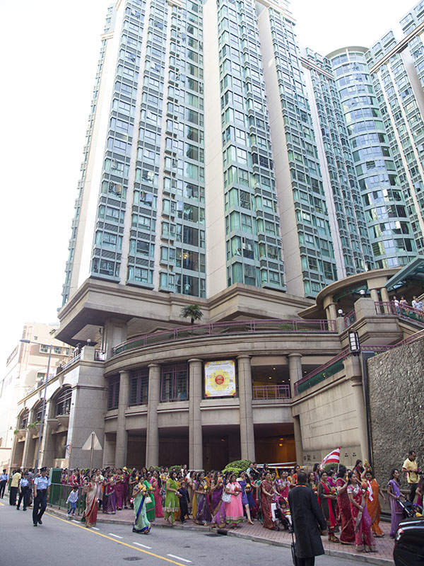 Nagar Yatra by mahila mandal in the city of Hong Kong